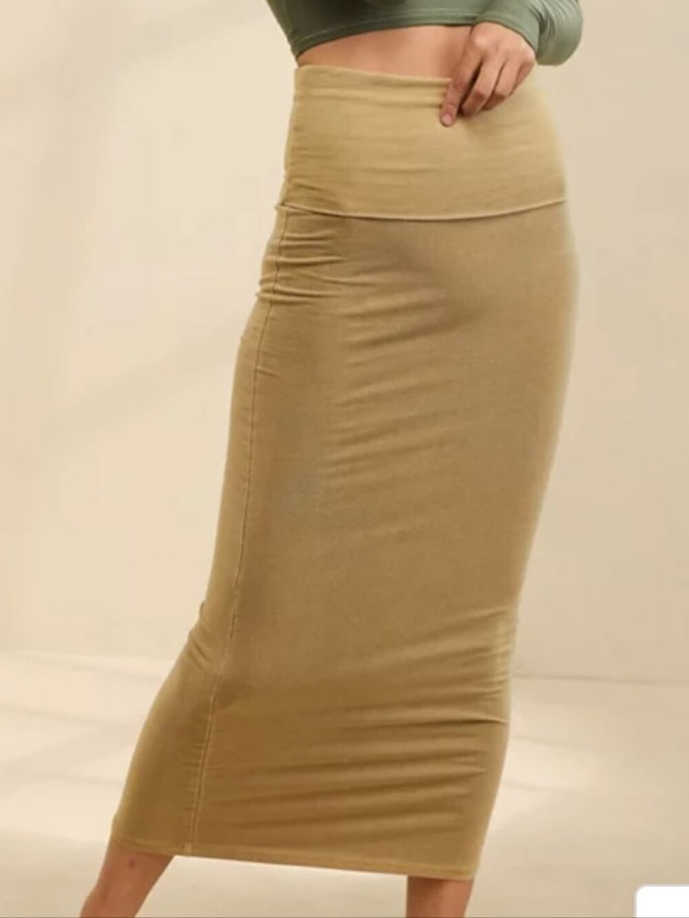 NWT Aerie Chill UP Foldover Maxi Skirt